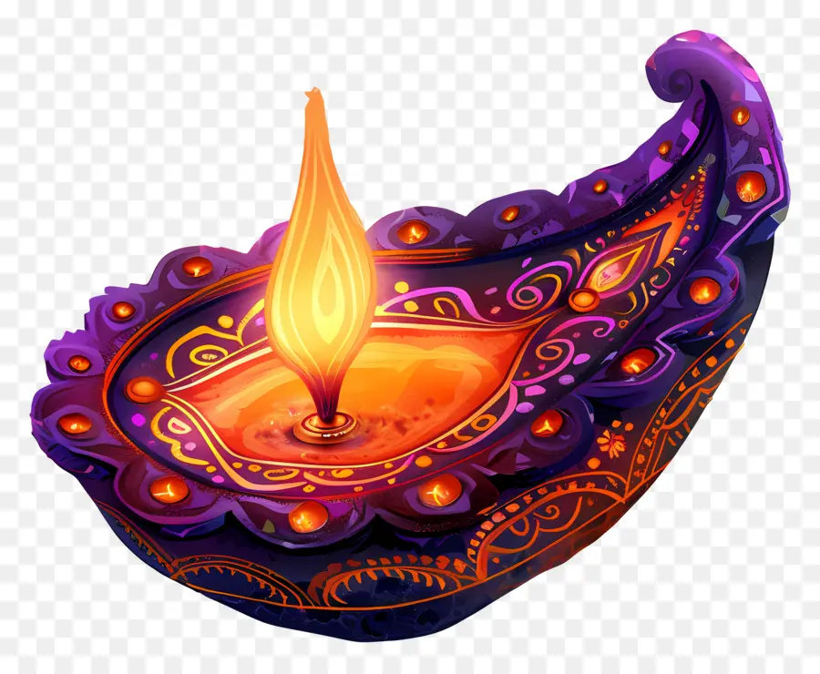 Lámpara De Día De La Independencia，Diya Decorativa PNG