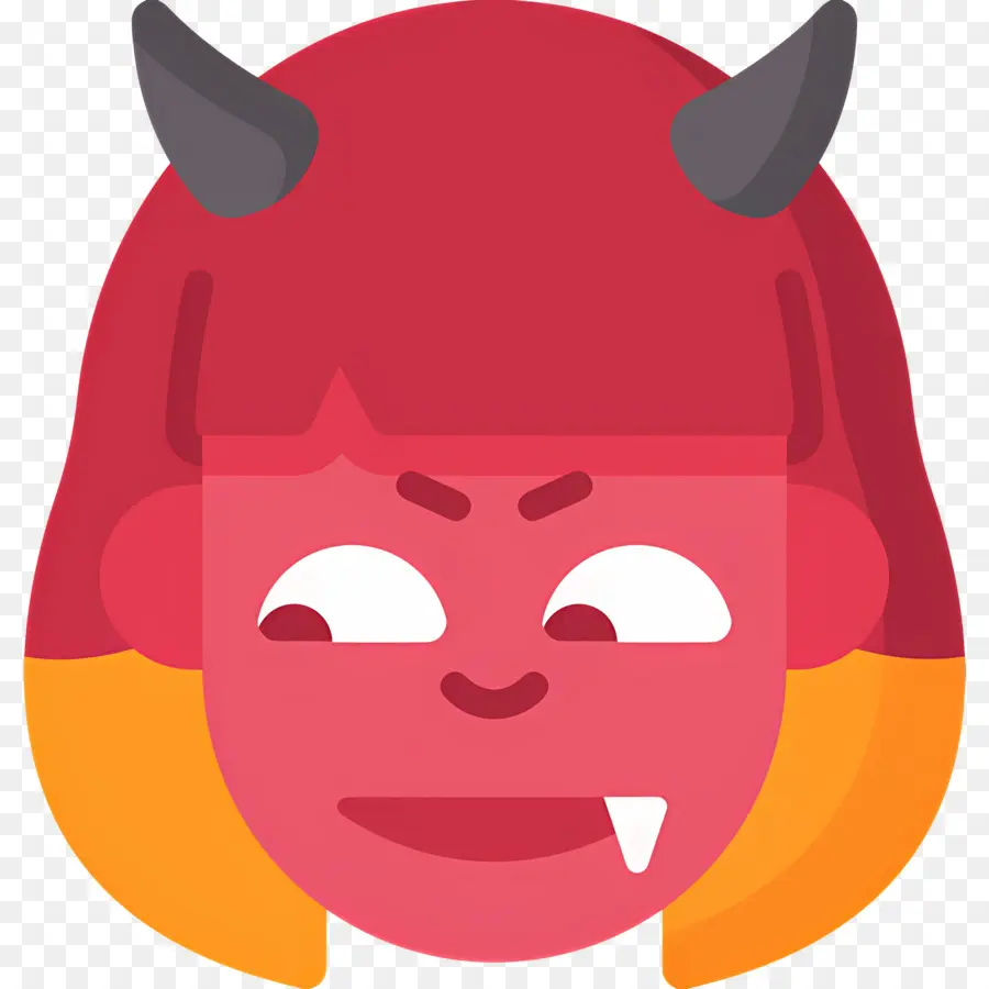 Diablo Emoji，Chica Diablo PNG