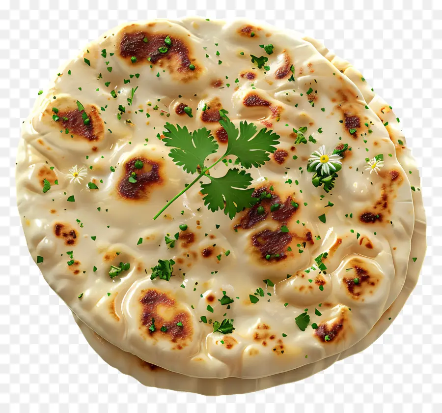 Pan Naan，Cilantro PNG