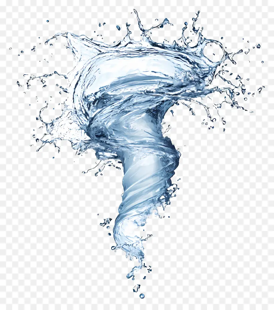 Espiral De Agua，Agua Arremolinada PNG