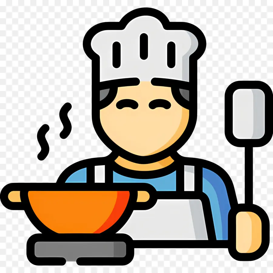 Cocinero，Chef Cocinando PNG