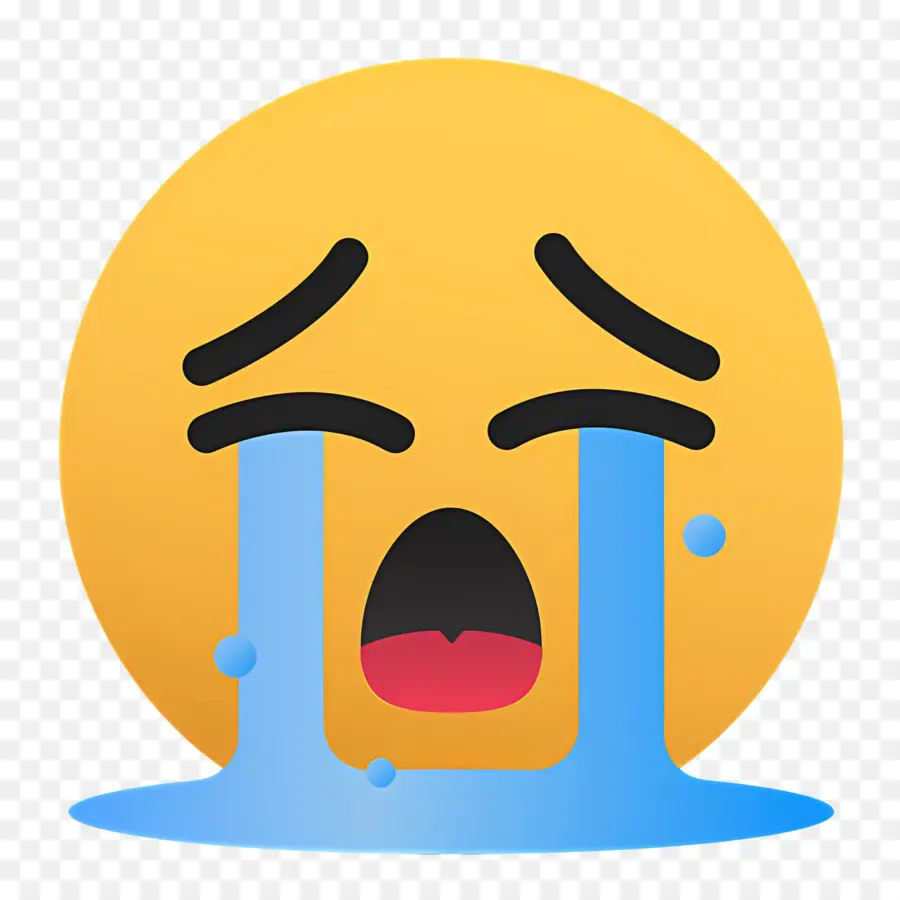 Emojis Llorando，Cara Llorando PNG