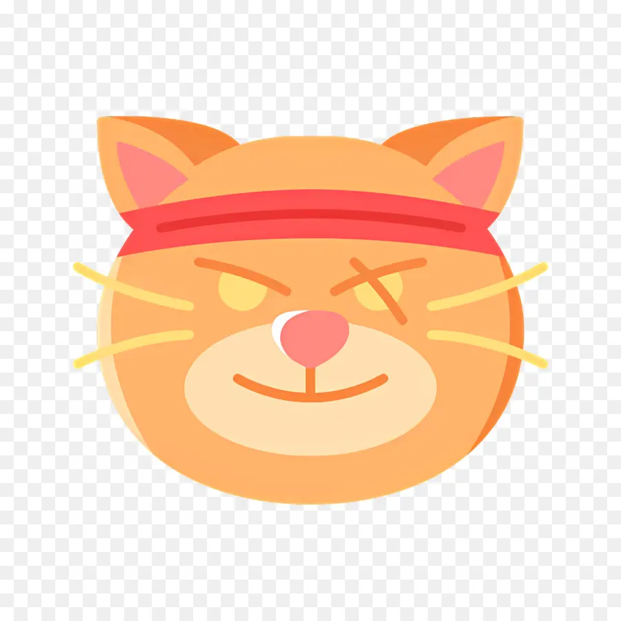 Emojis De Gato，Cara De Gato PNG