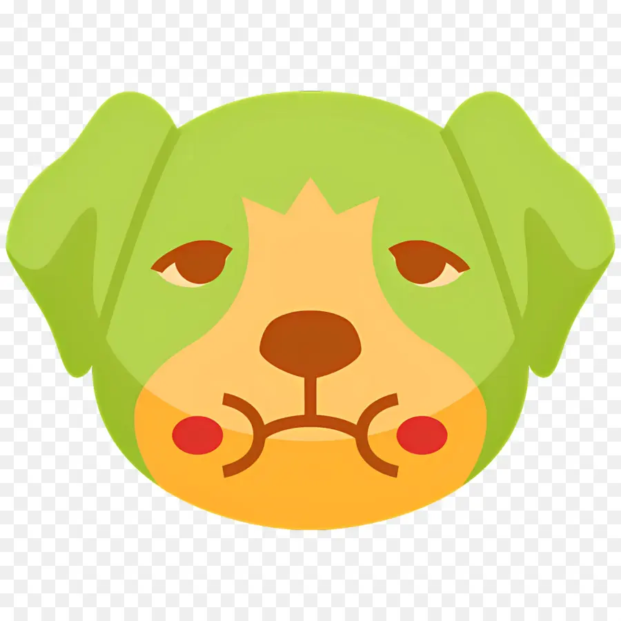 Emoji De Perro，Perro Gruñón PNG