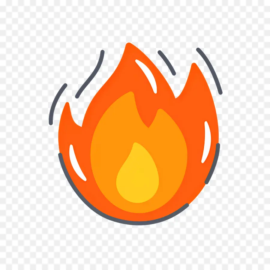 Emoji De Fuego，Llama PNG