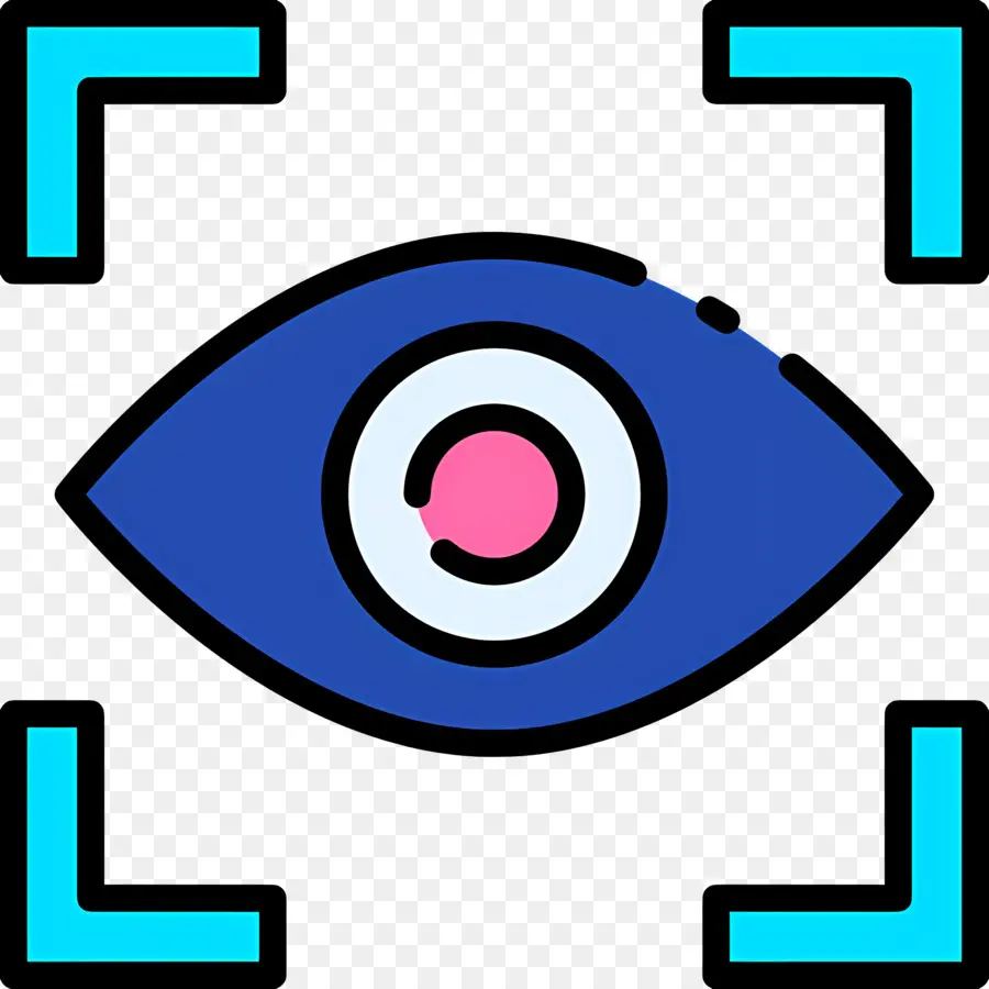 Escáner Ocular，Ojo Con Objetivo PNG