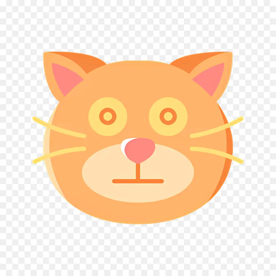 Emojis De Gato，Cara De Gato PNG