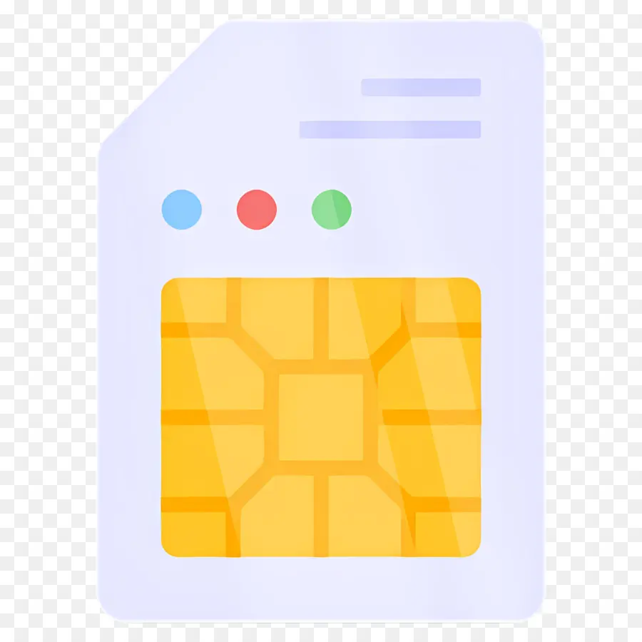 Memoria Del Telefono，Tarjeta Sim PNG