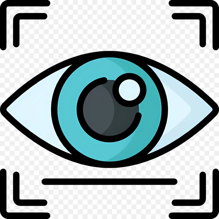 Escáner Ocular，Ojo Con Objetivo PNG