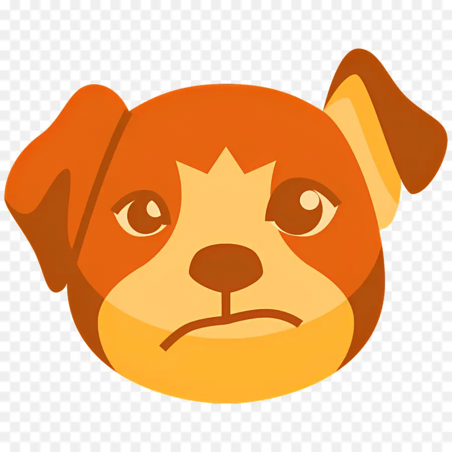 Emoji De Perro，Perro Sonrojado PNG