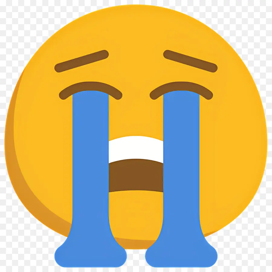 Emojis Llorando，Cara Llorando PNG