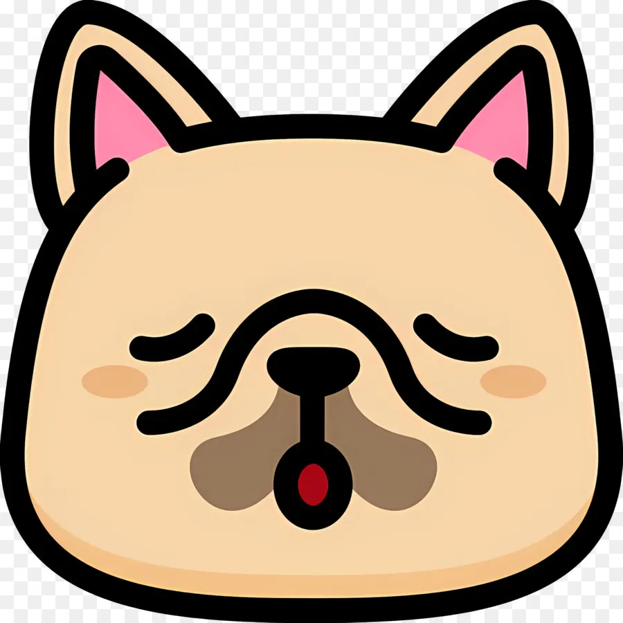 Emoji De Perro，Cara De Perro PNG