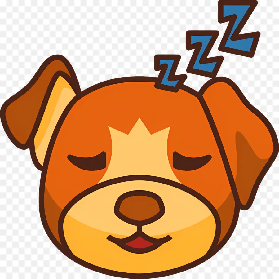 Emoji De Perro，Perro Durmiendo PNG