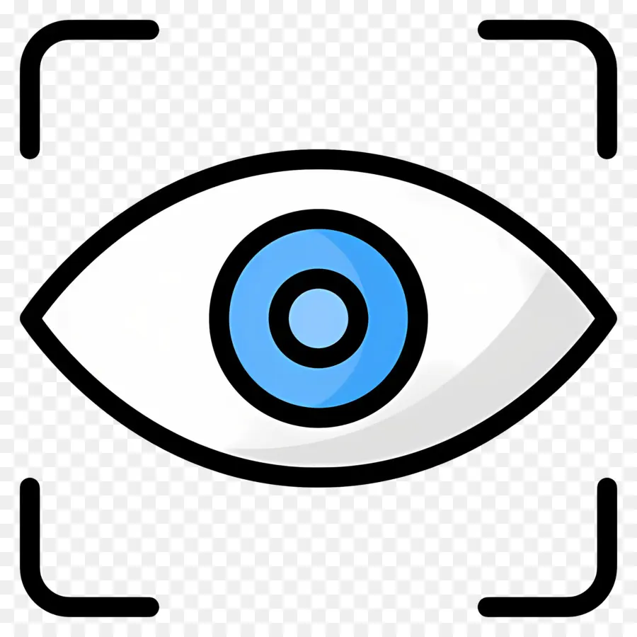 Escáner Ocular，Ojo Con Objetivo PNG