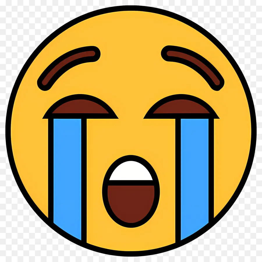 Emojis Llorando，Cara Llorando PNG