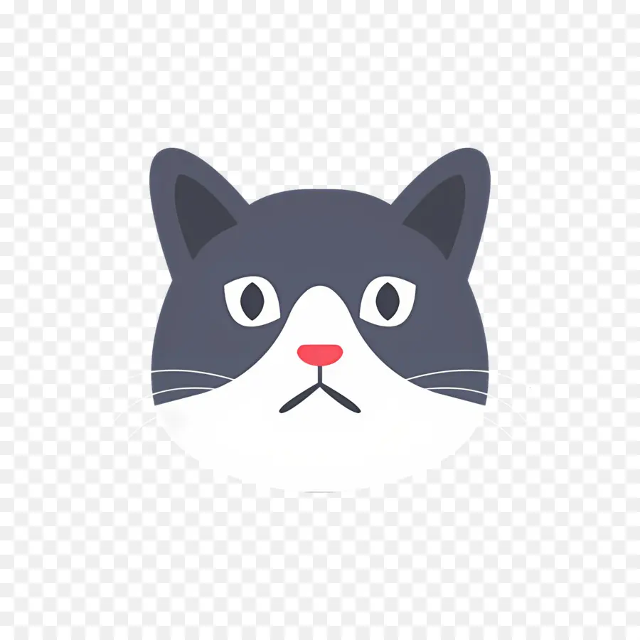 Emojis De Gato，Gato Serio PNG