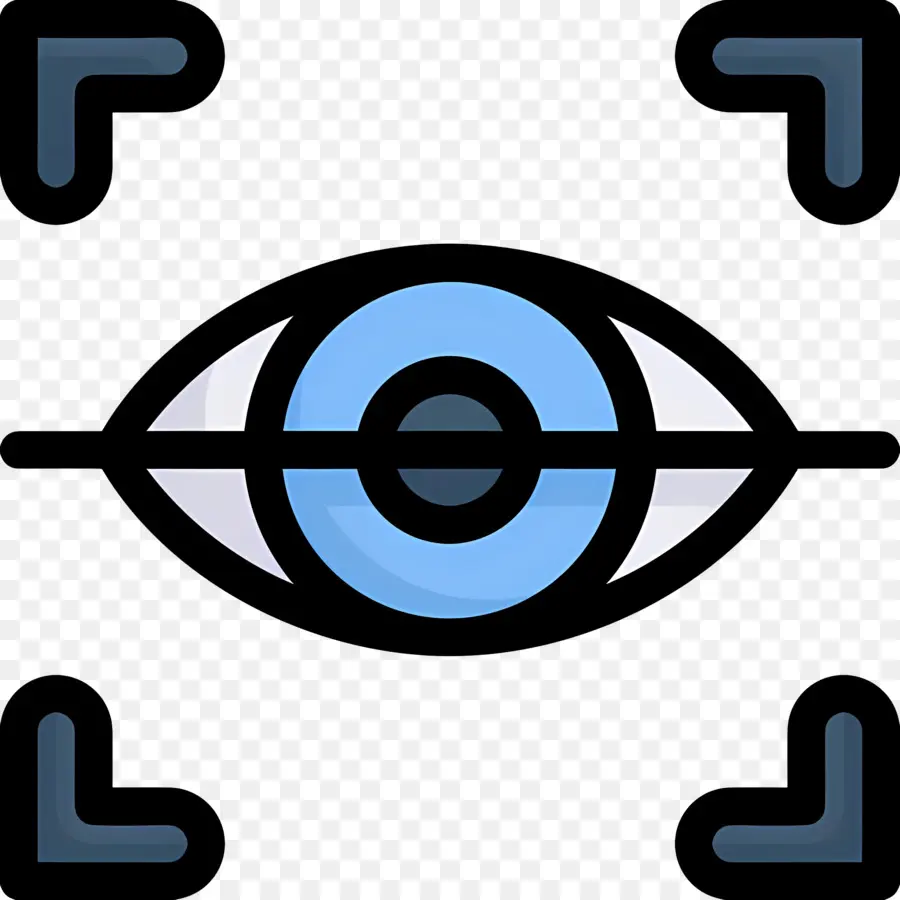 Escáner Ocular，Ojo Con Objetivo PNG