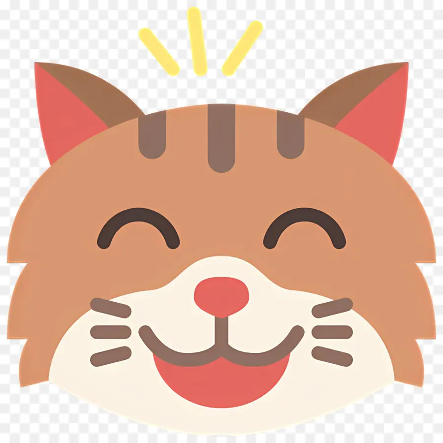 Emojis De Gato，Gato Guiñando Un Ojo PNG