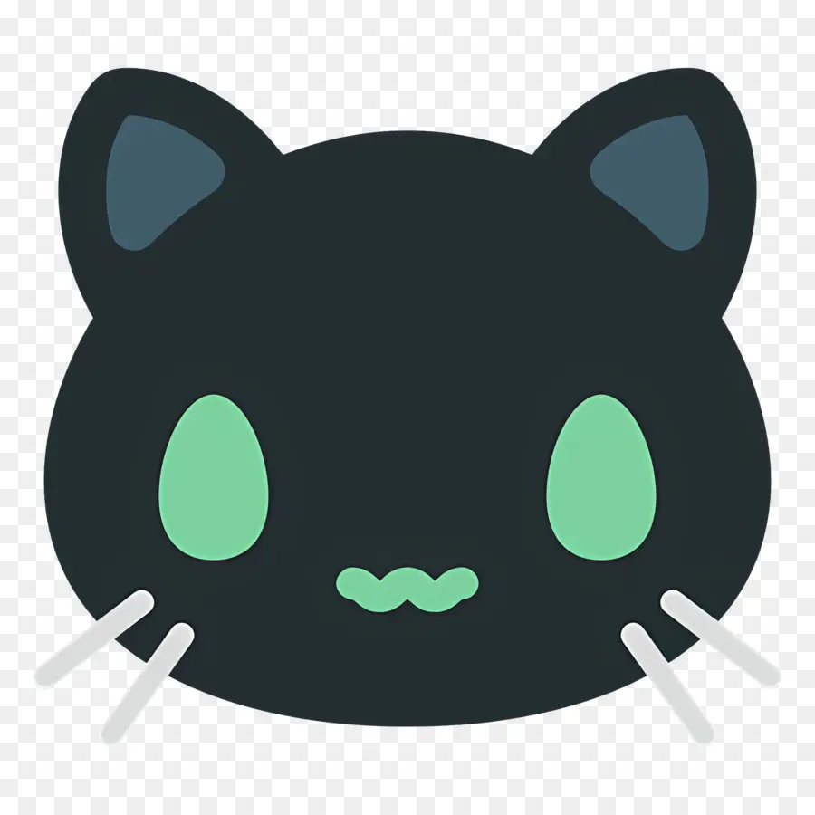 Emojis De Gato，Gato Negro PNG