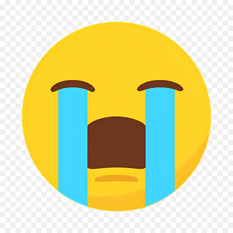 Emojis Llorando，Cara Llorando PNG