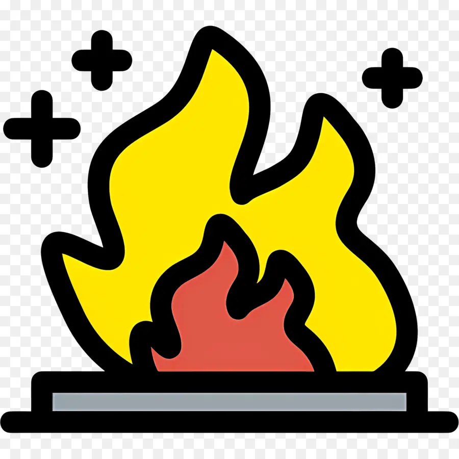 Emoji De Fuego，Fuego Azul PNG