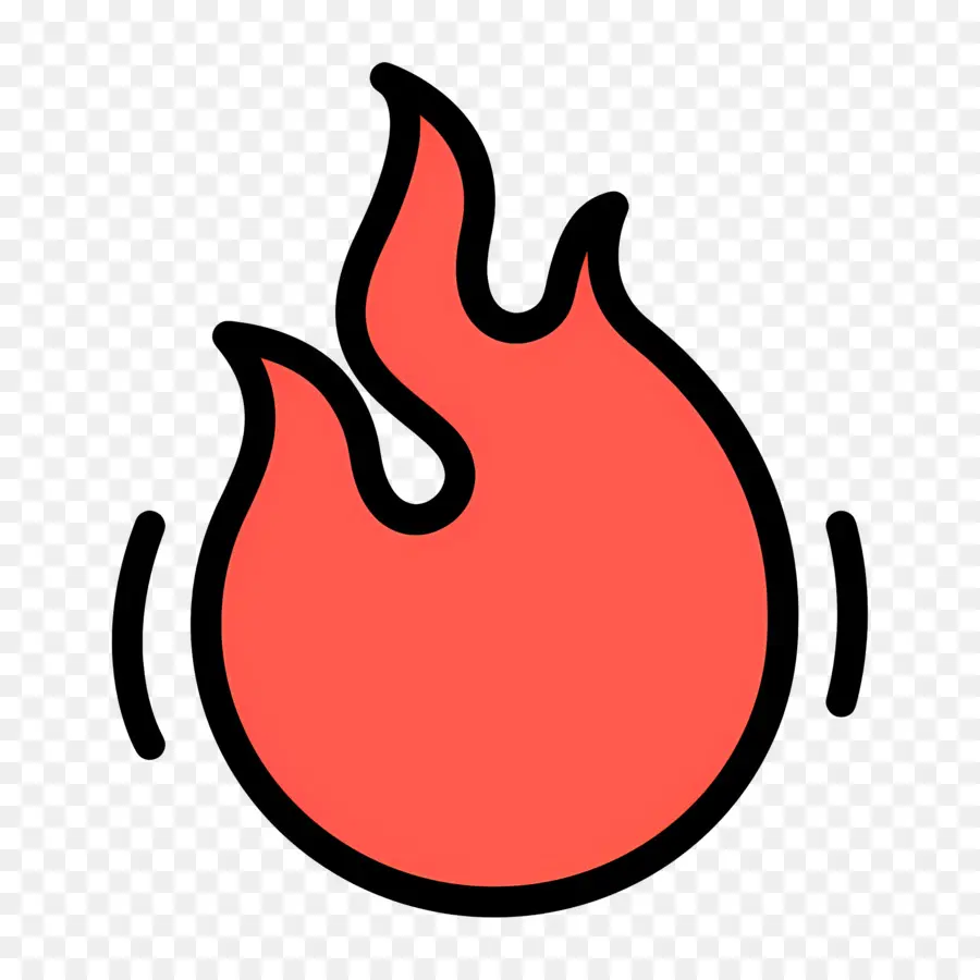 Emoji De Fuego，Llama PNG