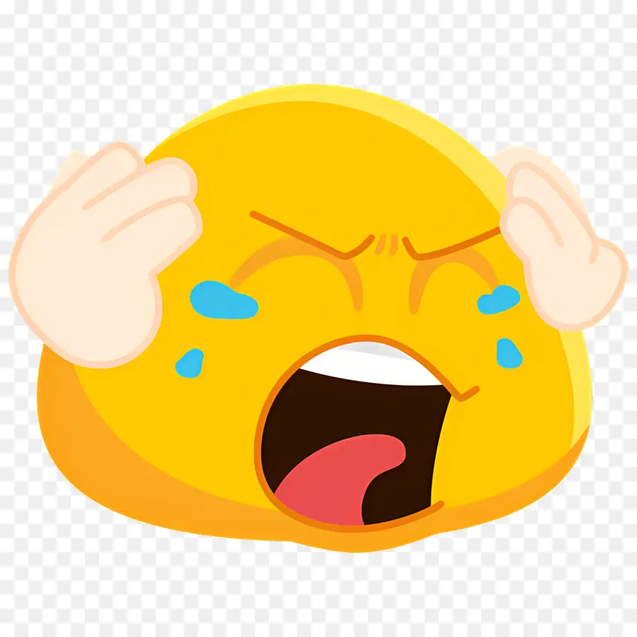 Emojis Llorando，Cara Llorando PNG