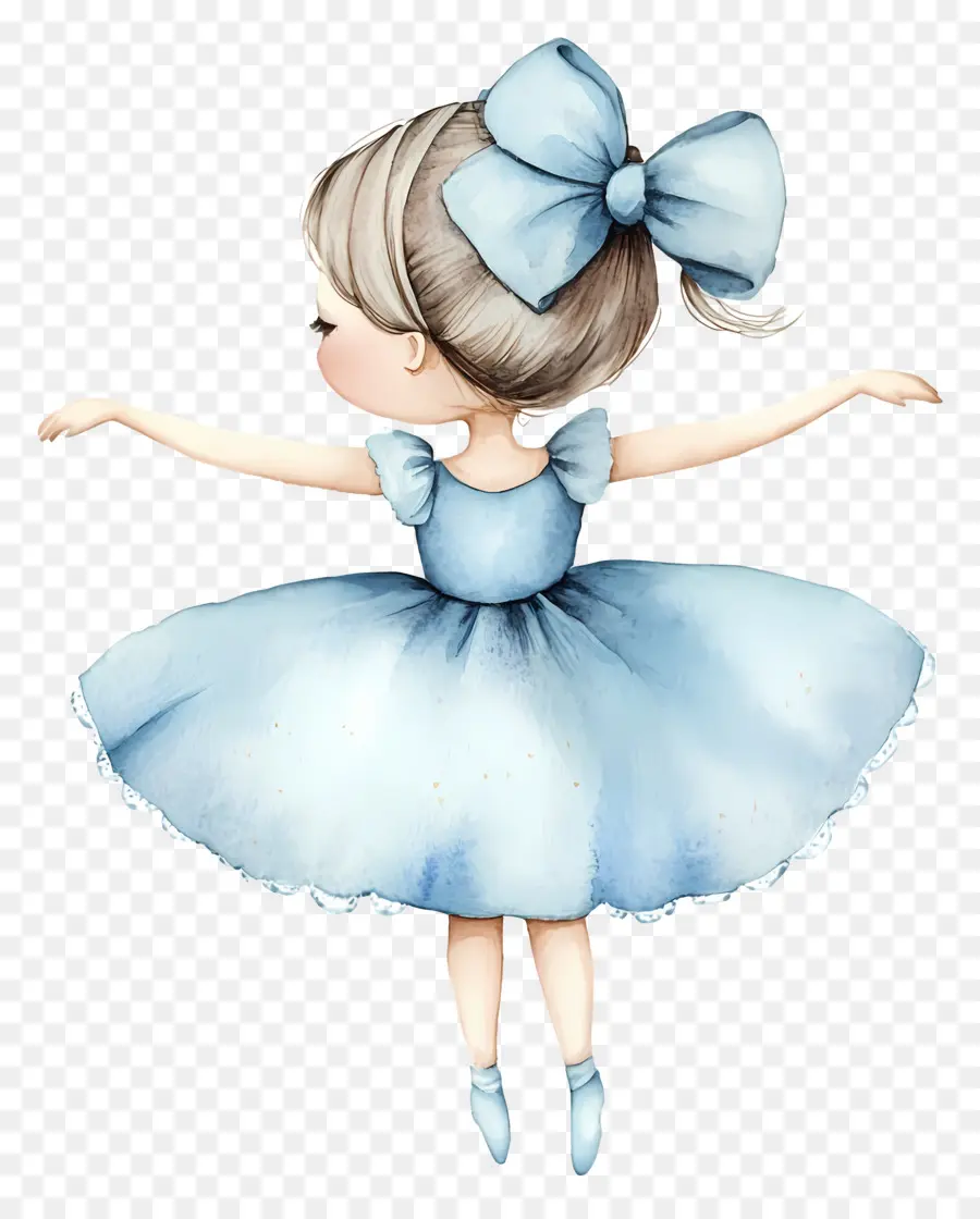 Ballet，Bailarina Azul PNG