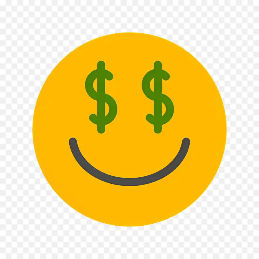 Dinero Emoji，Emoji De Ojos De Dinero PNG