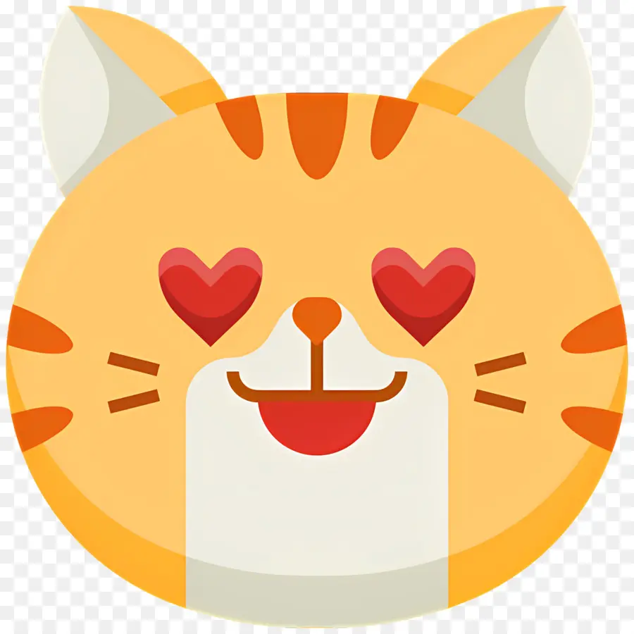 Emojis De Gato，Gato Feliz PNG