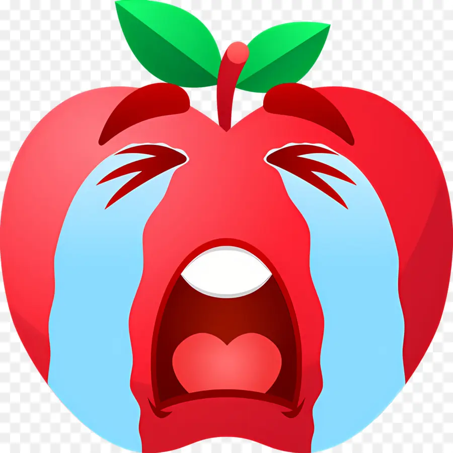 Emojis Llorando，Manzana Llorando PNG