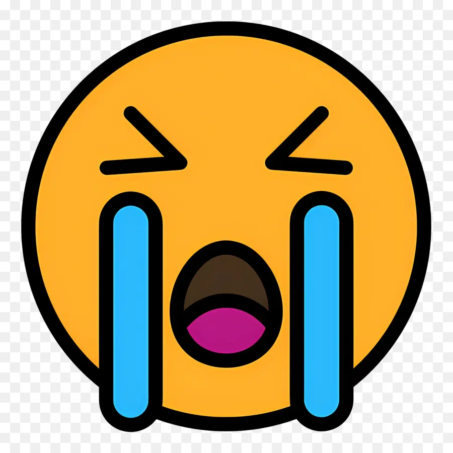 Emojis Llorando，Cara Llorando PNG