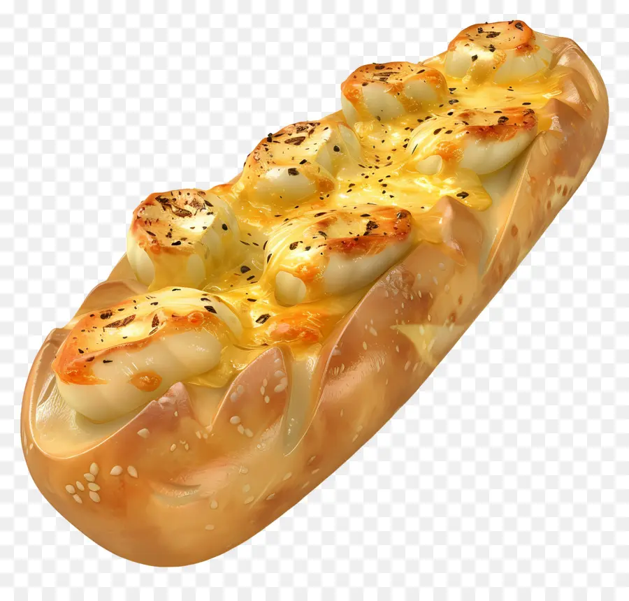 Pan De Ajo，Pan Con Queso PNG