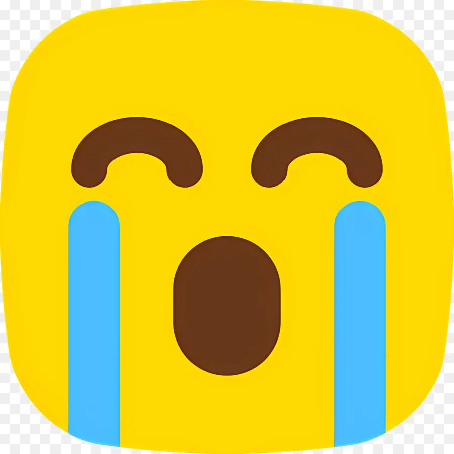 Emojis Llorando，Lágrimas PNG