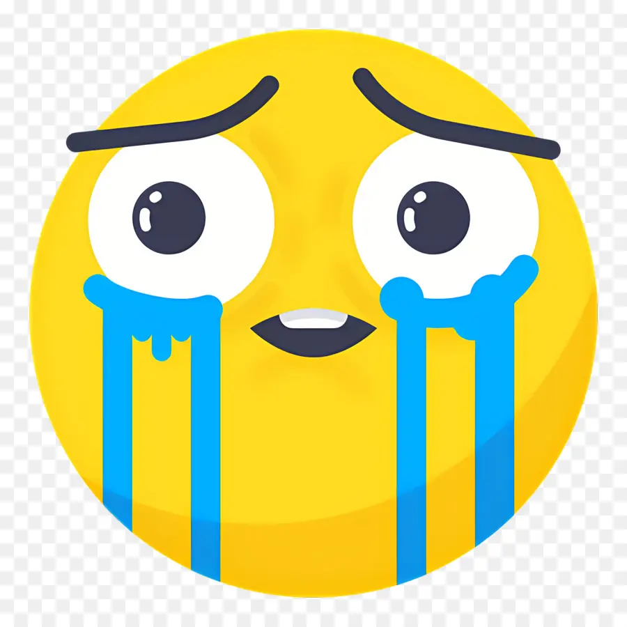 Emojis Llorando，Cara Llorando PNG