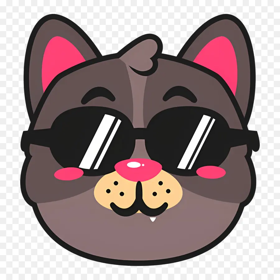 Emojis De Gato，Gato Genial PNG