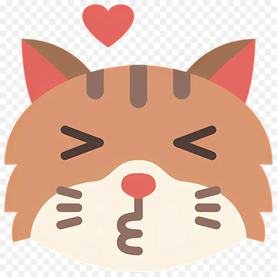 Emojis De Gato，Gato Guiñando Un Ojo PNG