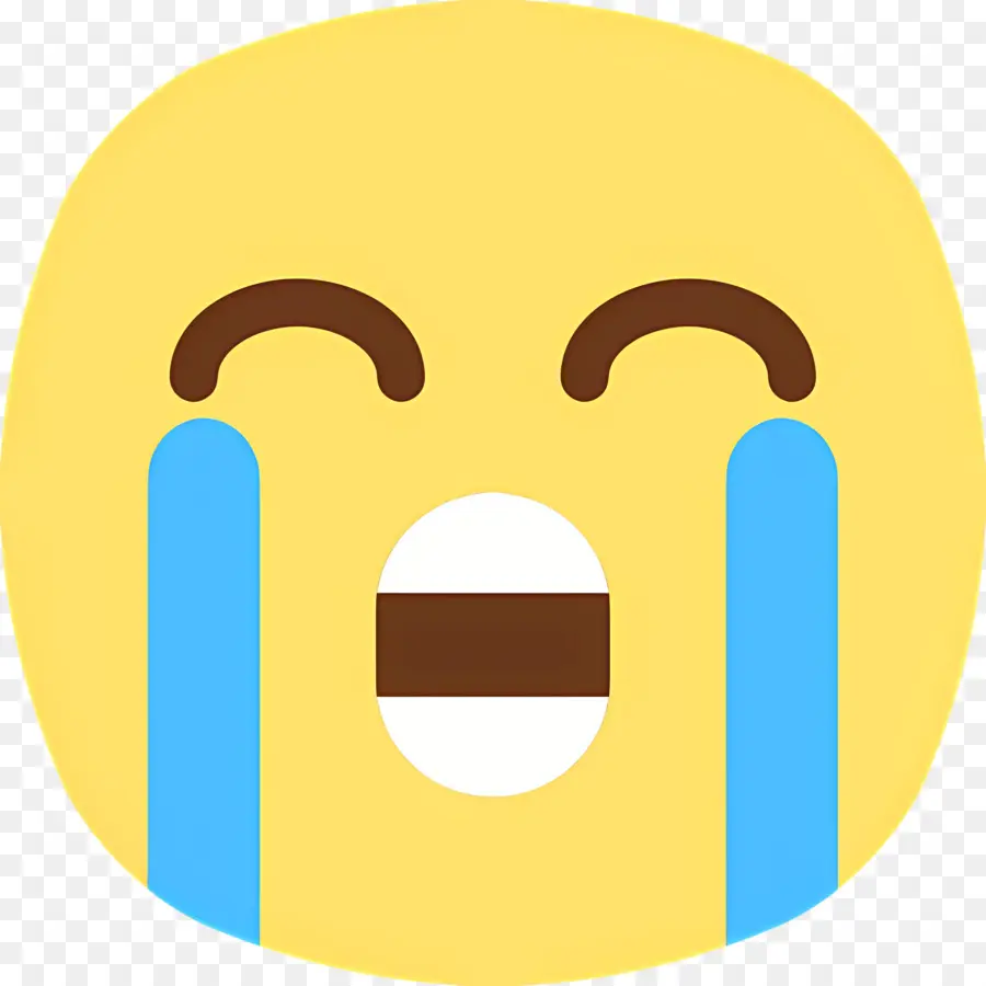 Emojis Llorando，Cara Llorando PNG