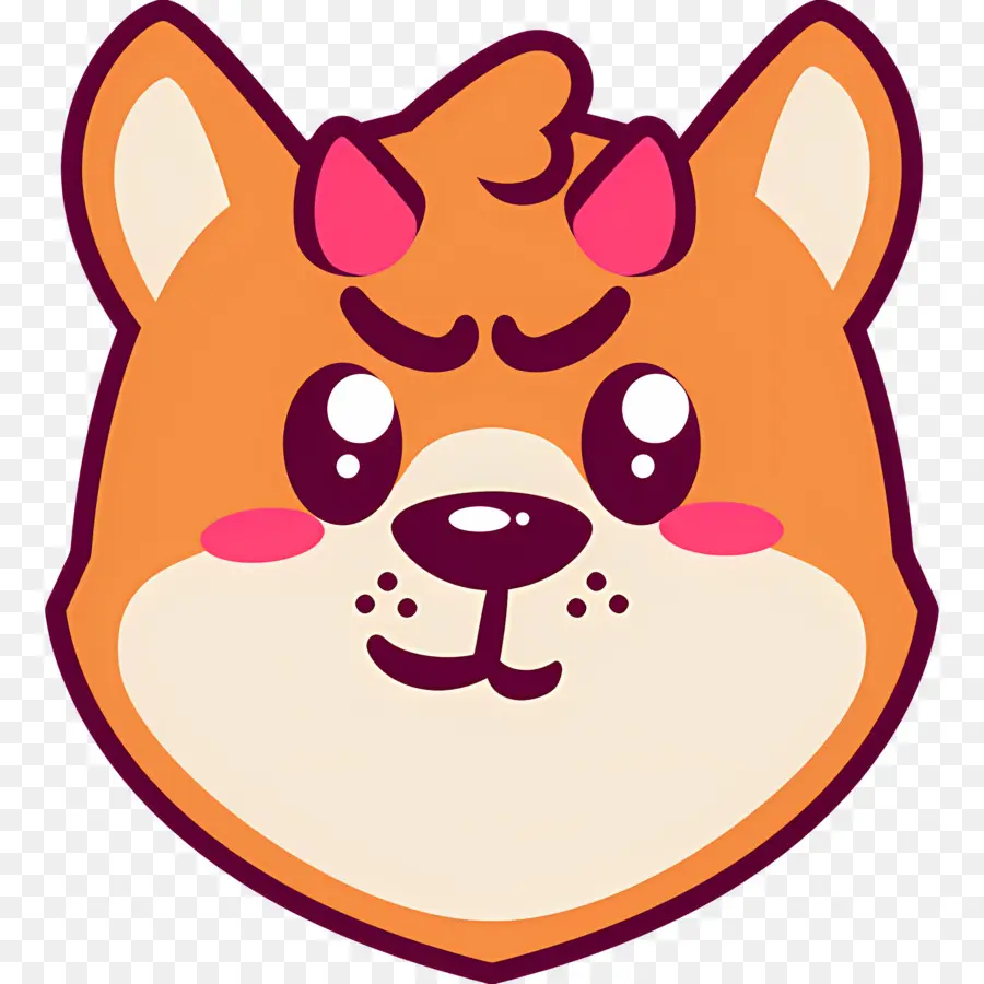 Emoji De Perro，Linda Cara De Perro PNG