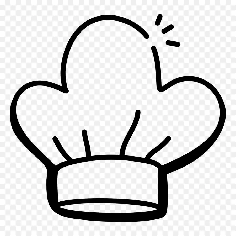 Gorro De Cocinero，Esquema Del Sombrero De Chef PNG