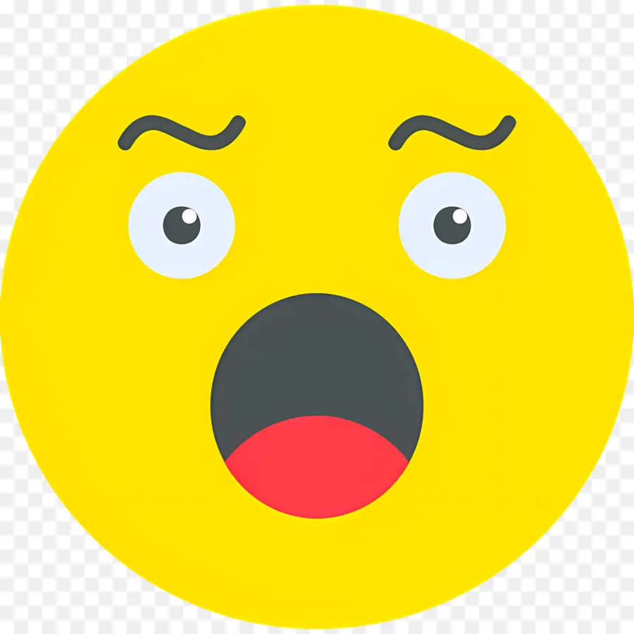 Emoji Sorprendido，Cara De Sorpresa PNG