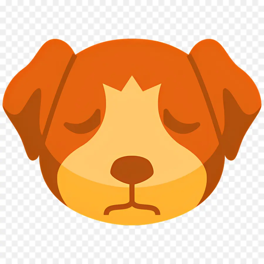 Emoji De Perro，Perro Sonrojado PNG