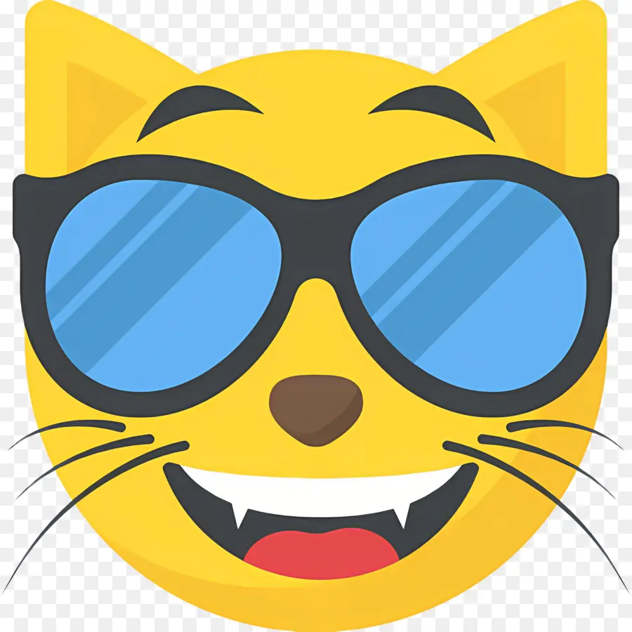 Emojis De Gato，Gato Genial PNG