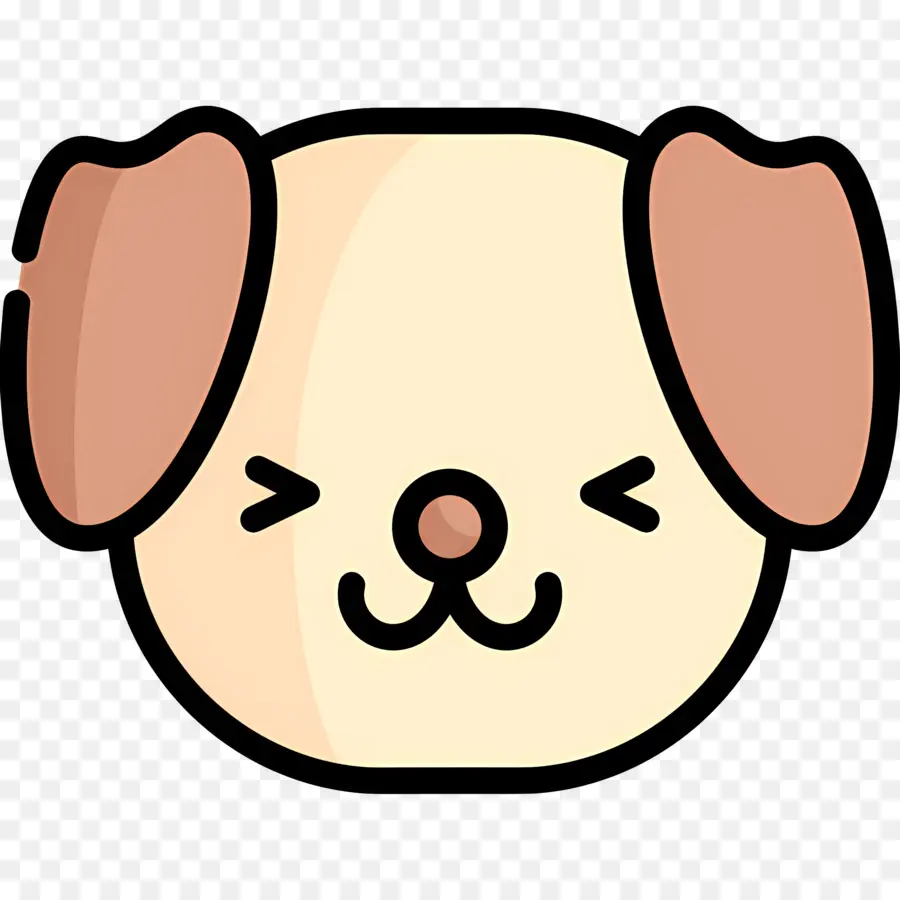 Emoji De Perro，Cara De Perro PNG