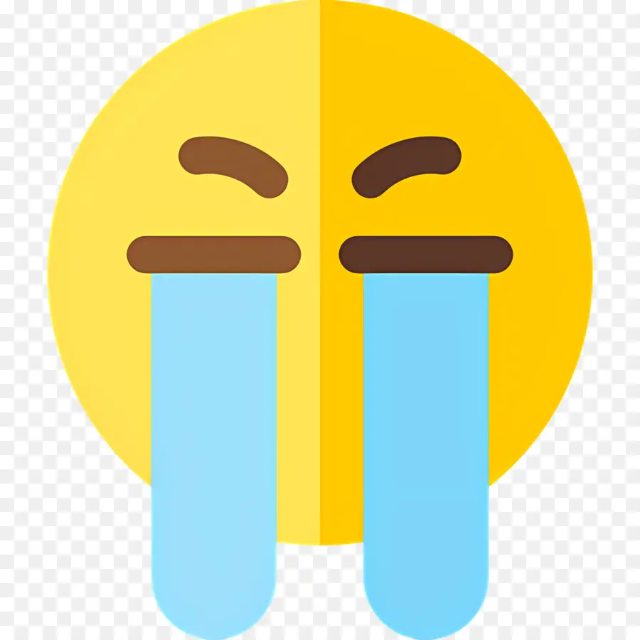 Emojis Llorando，Lágrimas PNG