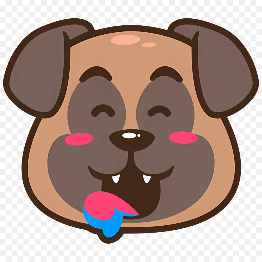 Emoji De Perro，Cara De Perro PNG