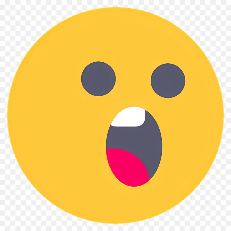 Emoji Sorprendido，Rostro PNG