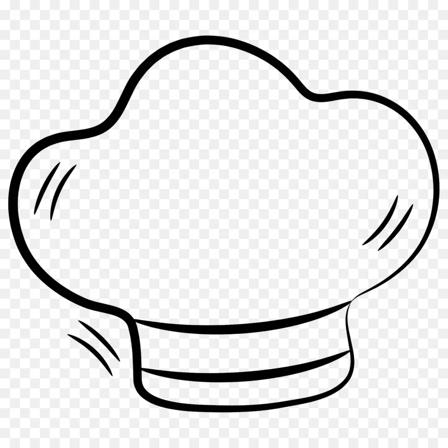 Gorro De Cocinero，Esquema De Sombrero De Chef PNG