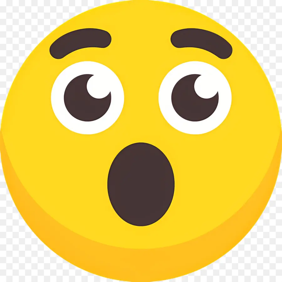 Emoji Sorprendido，Emoji Riendo PNG