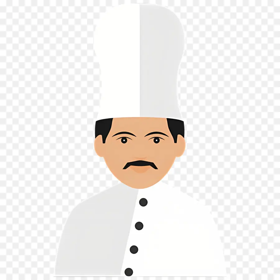 Cocinero，Chef Con Bigote PNG